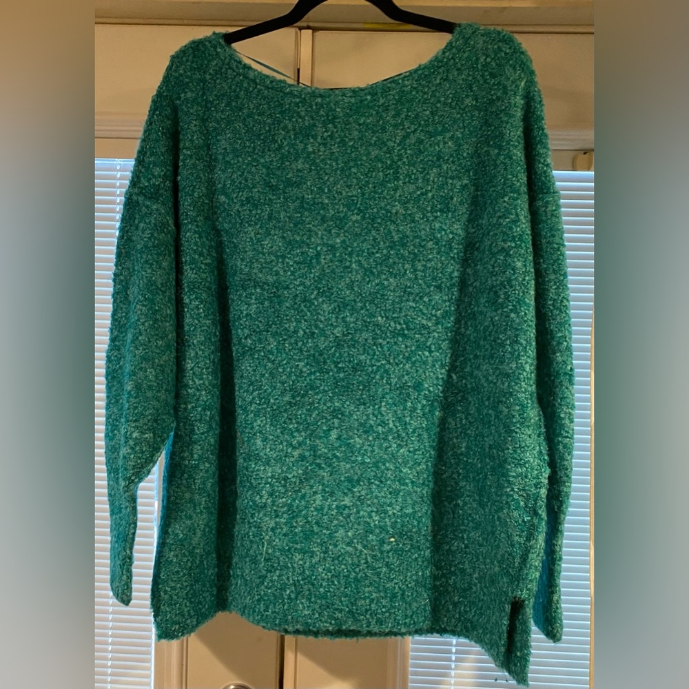 NWOT Free people Moira oversized sweater. SZ S - Picture 4 of 5